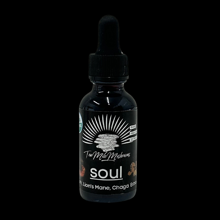 Soul - Lion's Mane, Chaga, and Reishi Organic Tincture