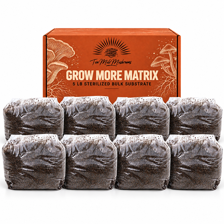 Grow More Matrix Ready-to-Use Coco Coir Bulk Substrate, 8-Pack (40 lb)