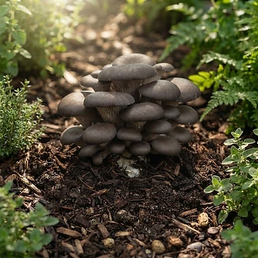 Black Pearl King Oyster Bury and Grow Kit