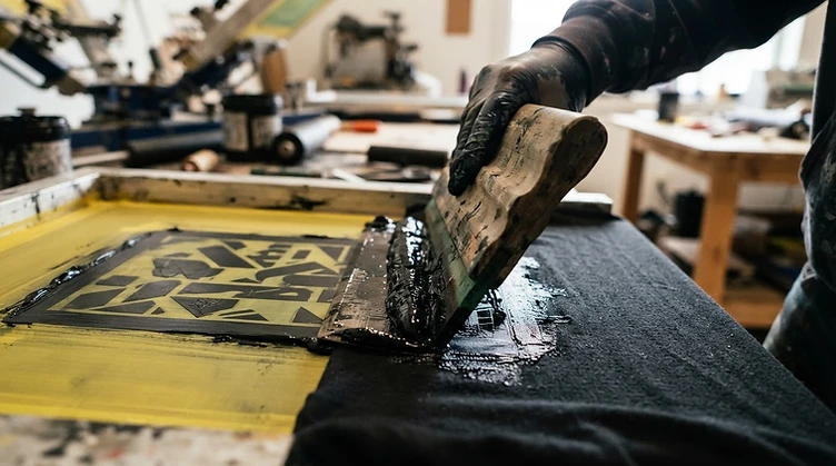 Screen printing process
