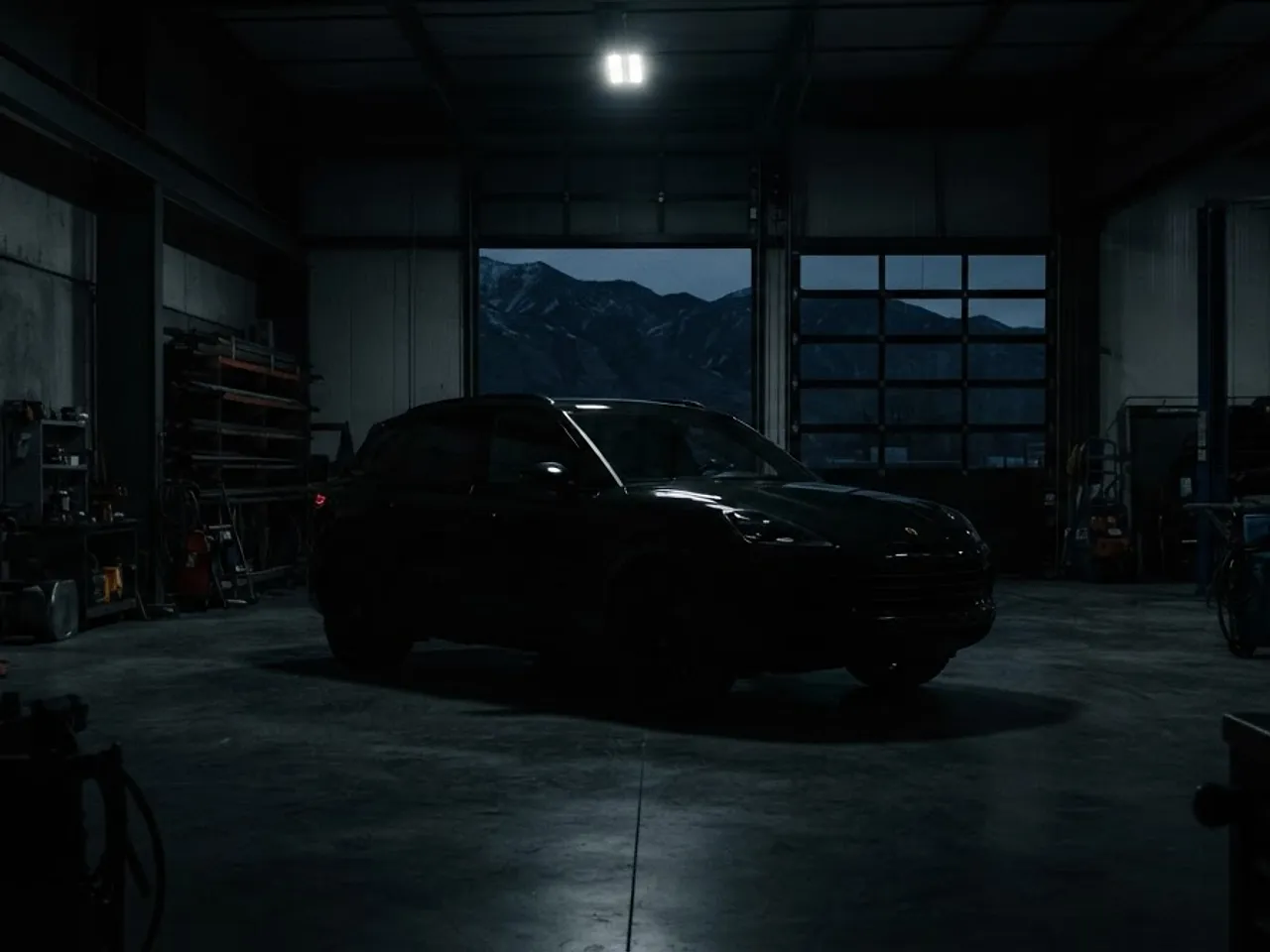 Atmospheric interior of the Legacy Collision Center shop
