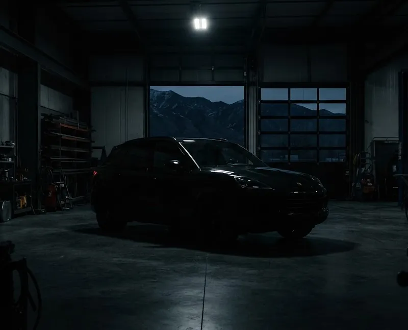 Atmospheric collision shop interior