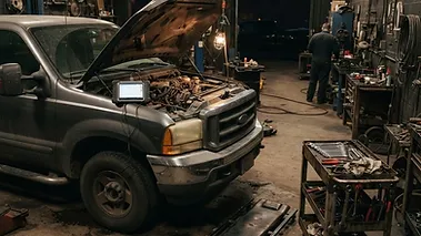 Mechanical repair and diagnostics at Legacy Collision Center in Farmington, NM