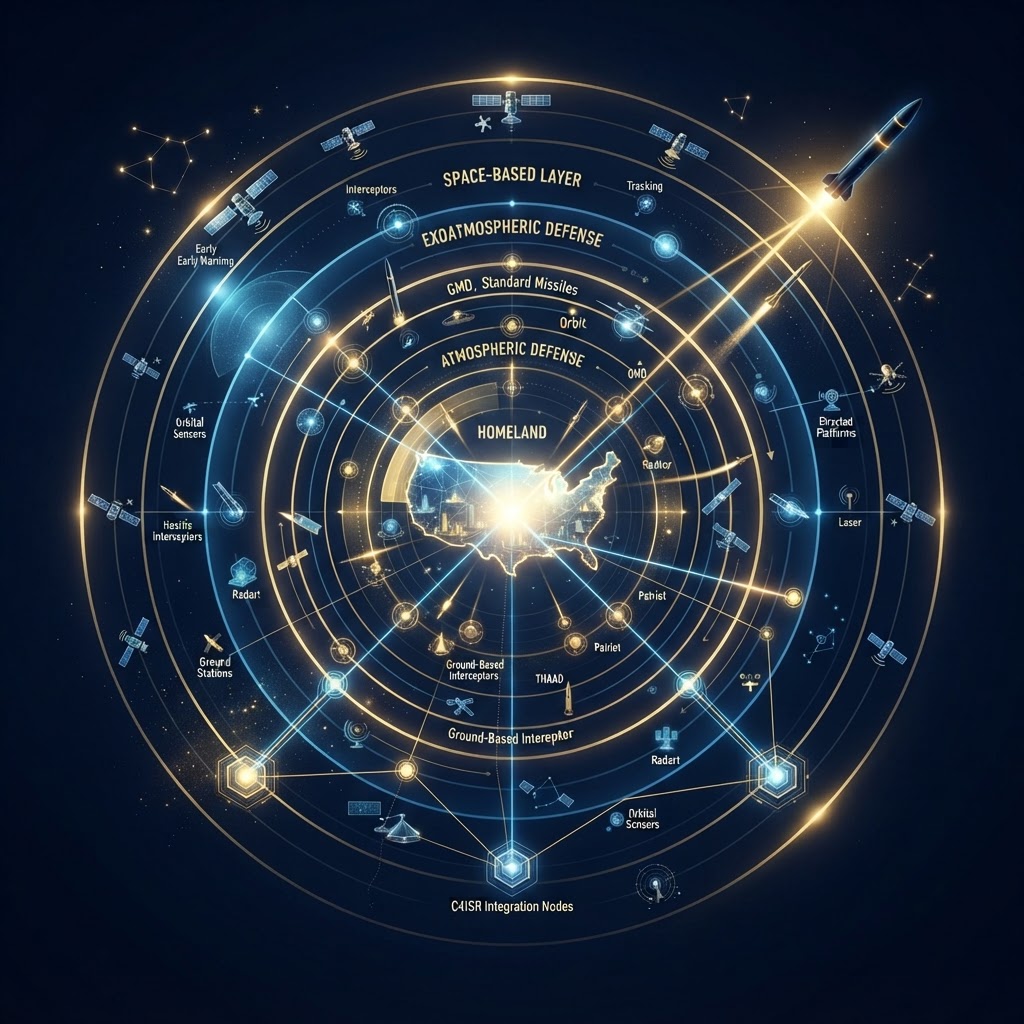 Layered missile defense architecture