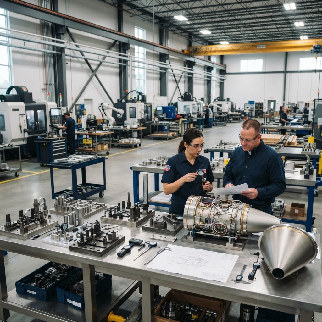 Aerospace and defense manufacturing