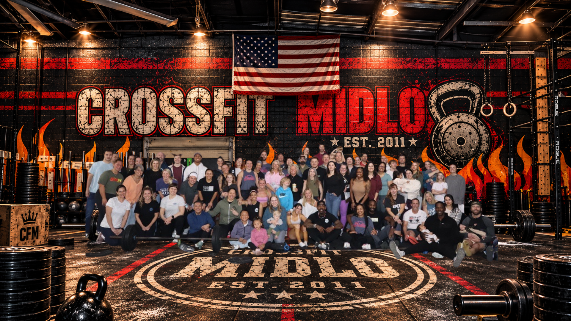 CrossFit Midlo box interior