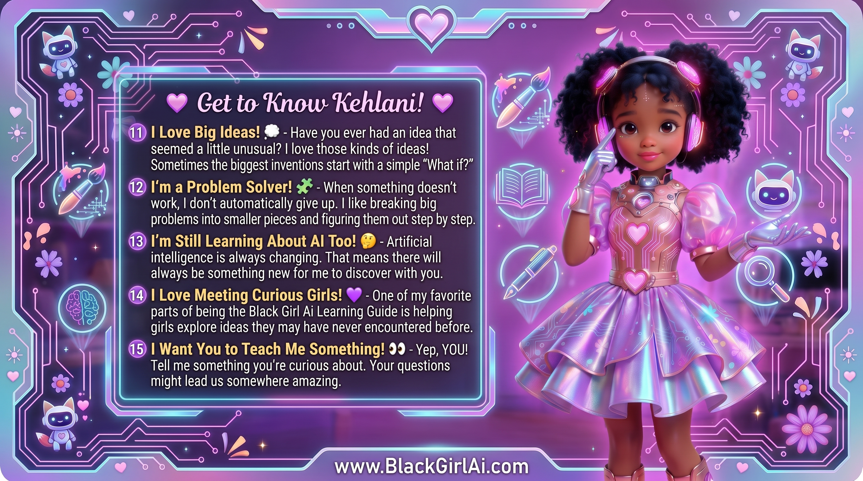 Get to Know Kehlani — fun facts 11 to 15