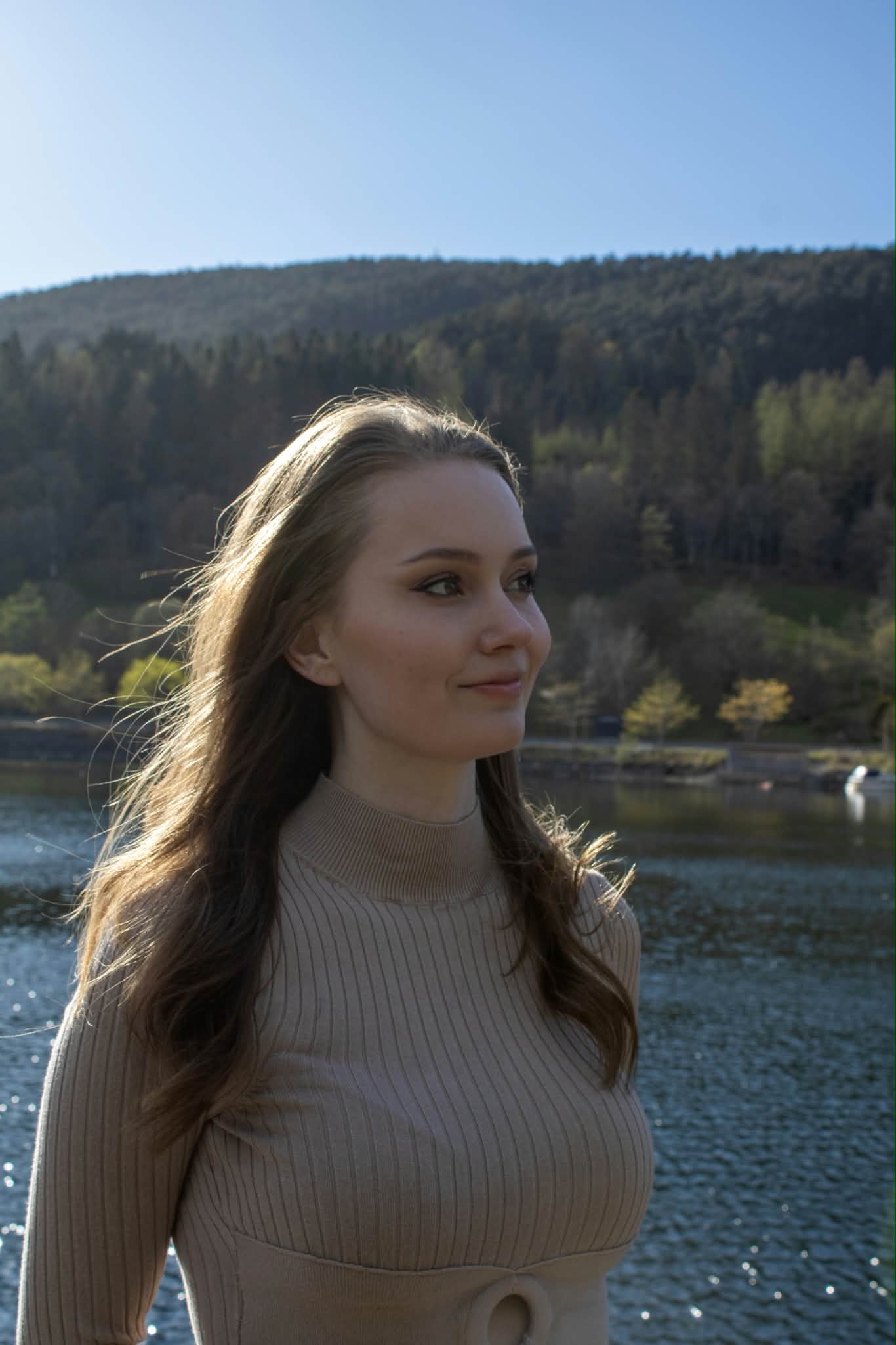 Portrait of Christina Vestgård, sound recordist and editor