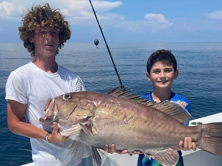 OFFSHORE fishing charter trip in Destin, Florida