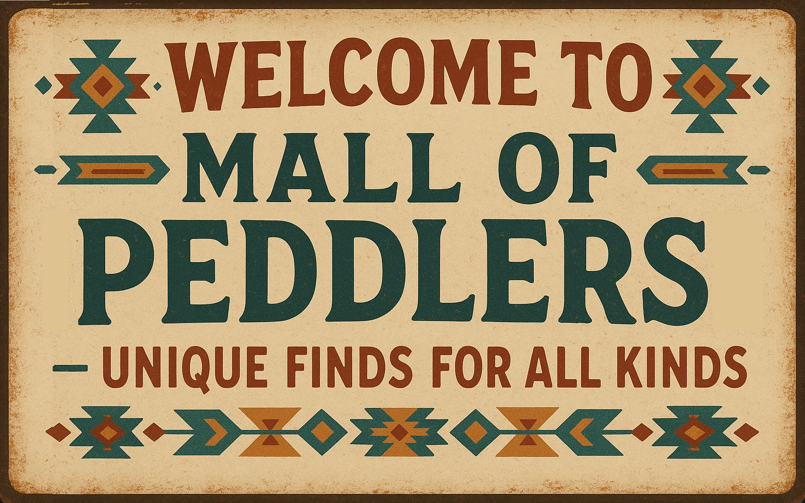 Mall of Peddlers — Welcome