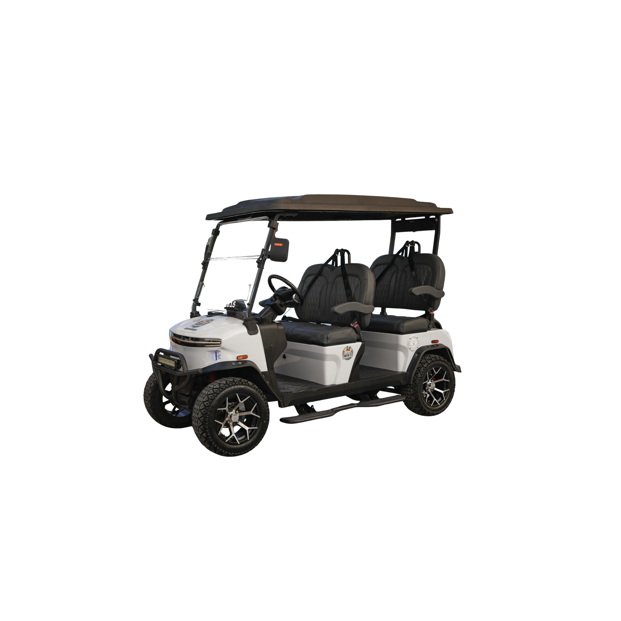 Paradise Rentals premium 4-passenger golf cart