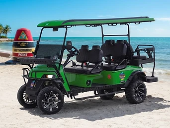 6-Passenger electric golf cart