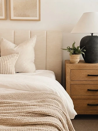 Channel-Tufted Headboard