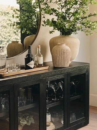 Bar Cabinet Styling