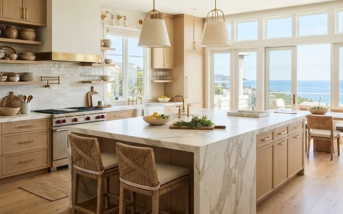 White Oak Coastal Kitchen