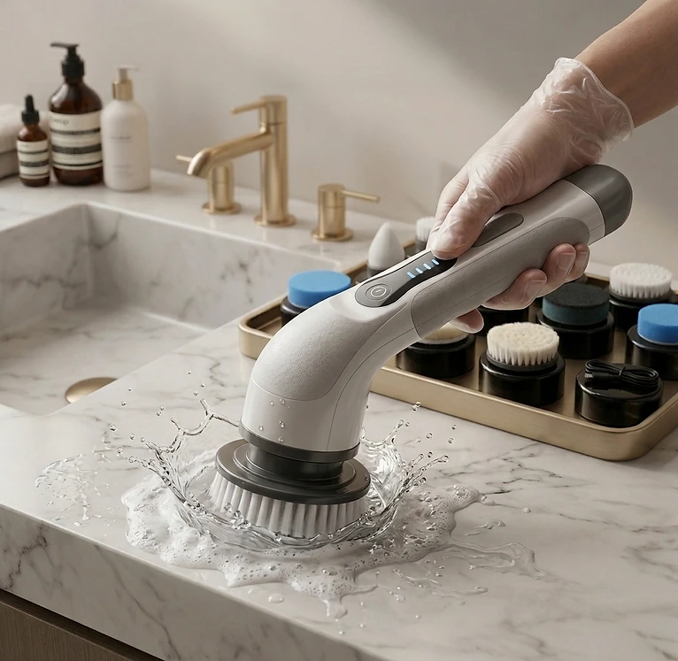 Multifunction Electric Bathroom Scrubber