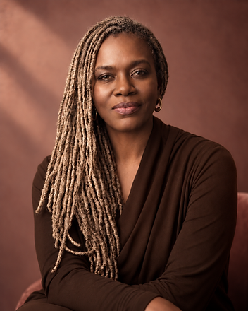 Portrait of Frida Tillman, Founder and Executive Director of KoMel Foundation.