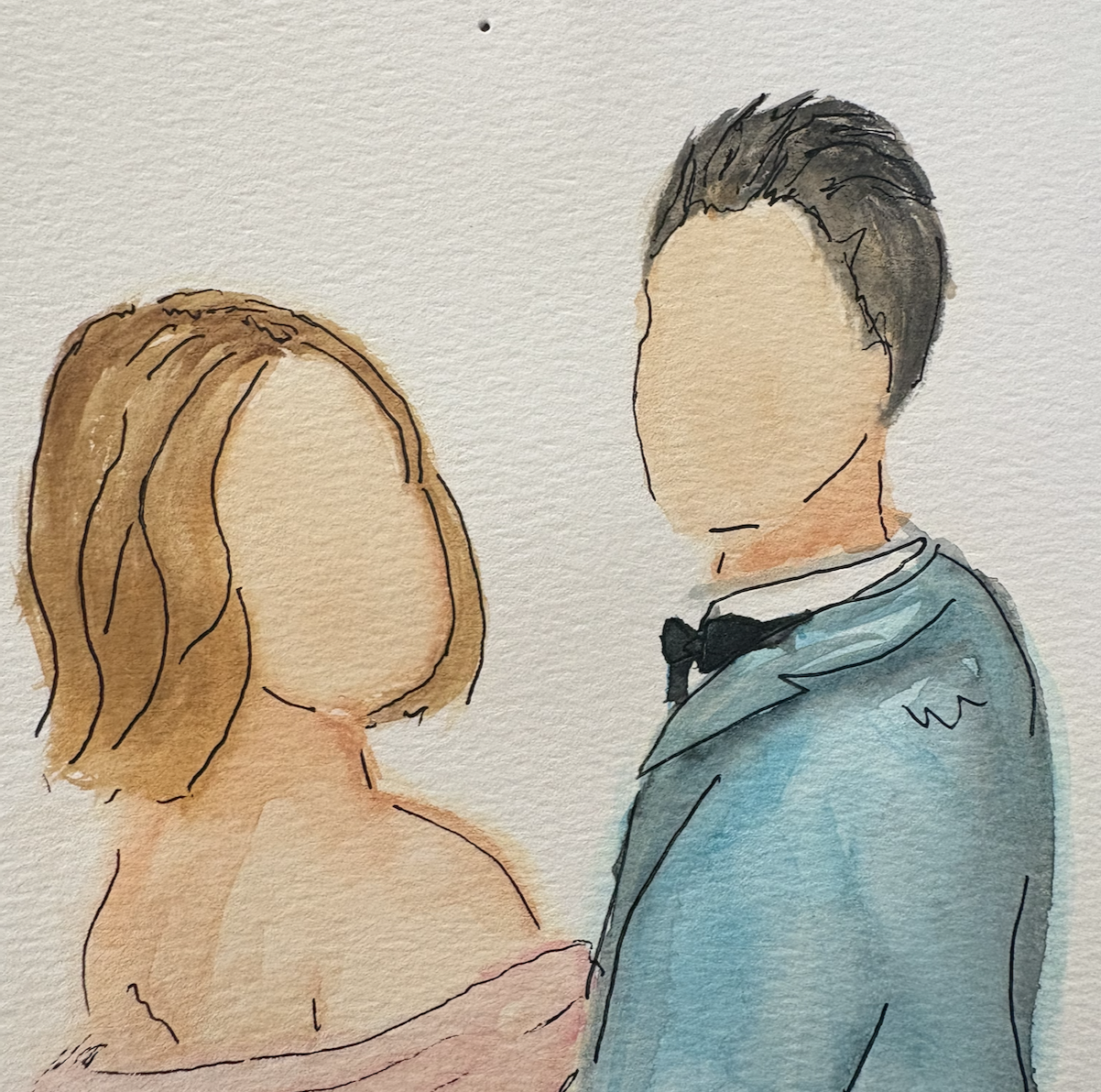 Live Watercolour Portraits