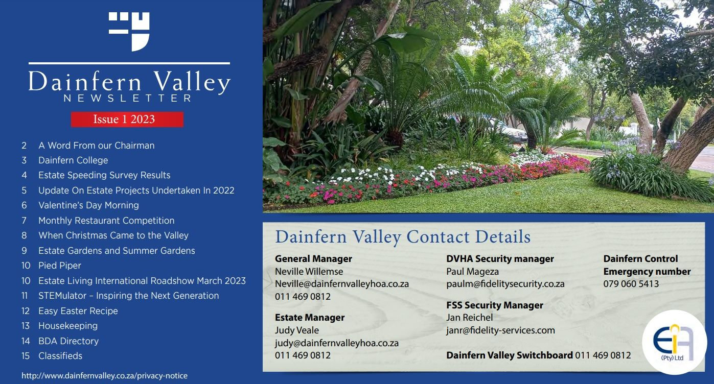 Dainfern Valley issue 1 2023