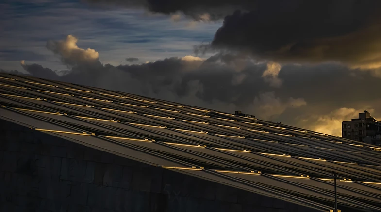 Solar after sunset