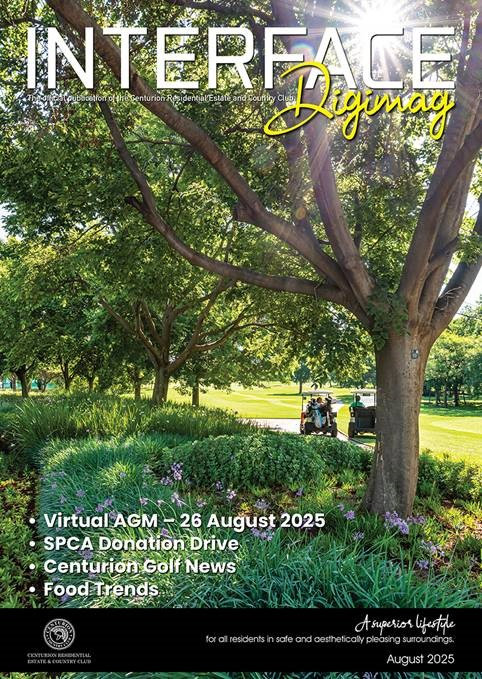 Centurion Golf Estate August Issue 2025