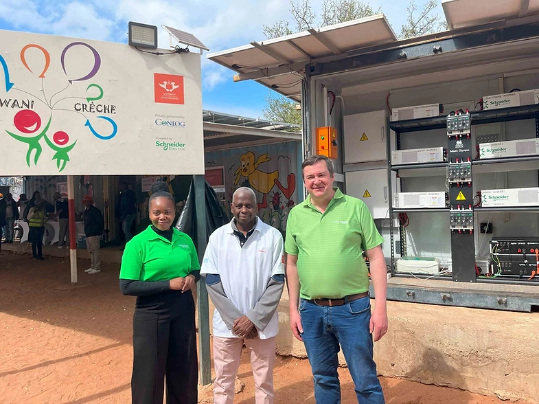 UJ and Schneider collaborate to deliver affordable energy to villages