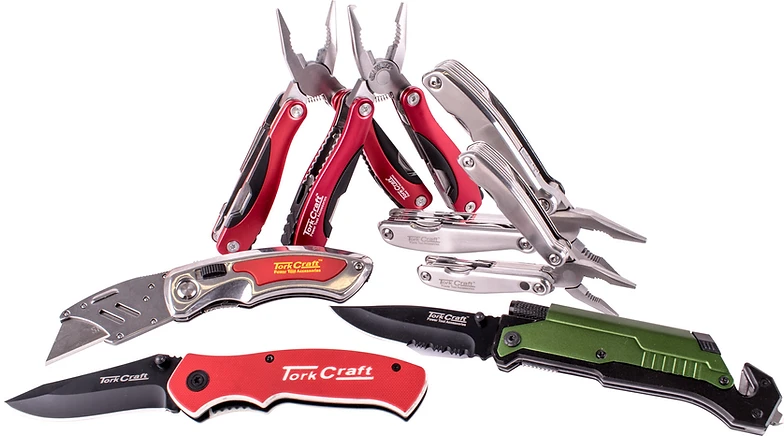 QUALITY TORK CRAFT KNIVES AND MULTI TOOLS