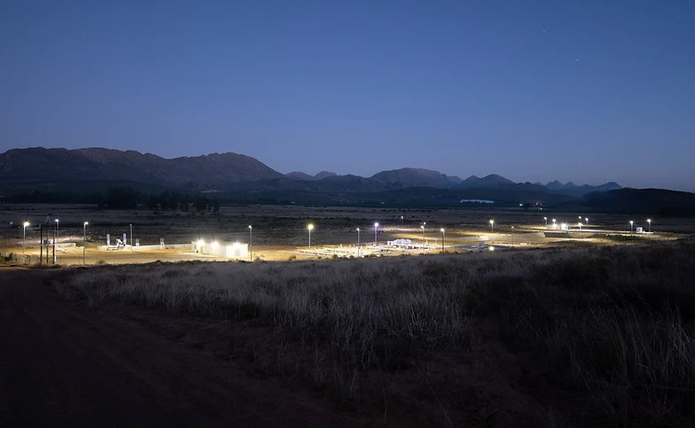 Area lighting for wastewater treatment works