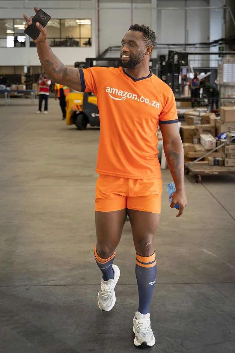 AMAZON AND SIYA KOLISI