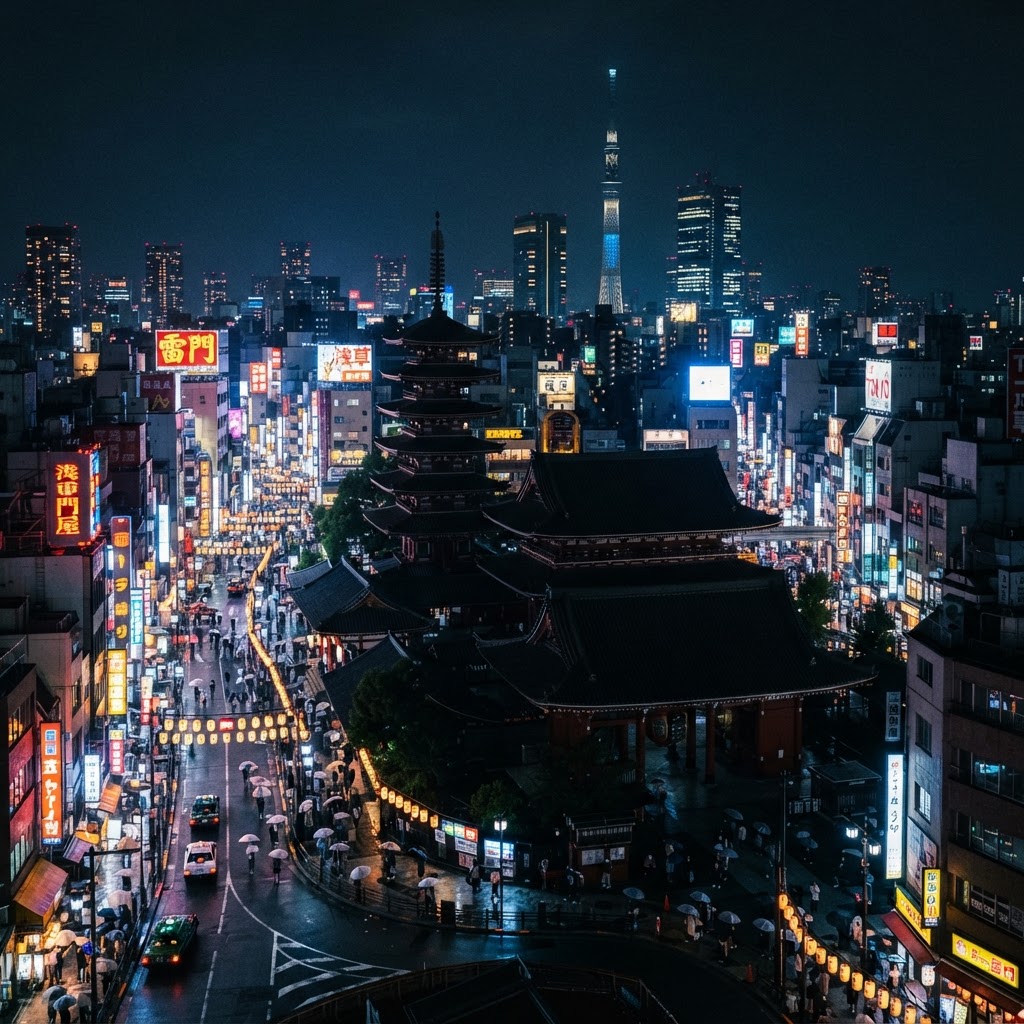 A weekend in Tokyo: temples, neon lights, and ramen