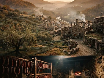 Trás-os-Montes — Azeitonas e Fumeiros