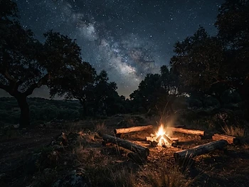 Alentejo — Céu Estrelado e Fogueiras