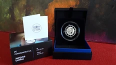 France 2022 €2 France, 2022, 2 euro Coin, Proof BE, Jacques Chirac Original Box and COA bimetallic