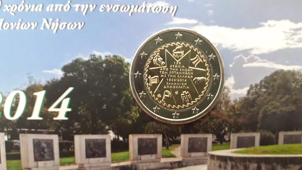 Greece Not Applicable €2 Greece, 2014-2016, Set , 6 different Coincard, 2 euro commemorative coins bimetallic