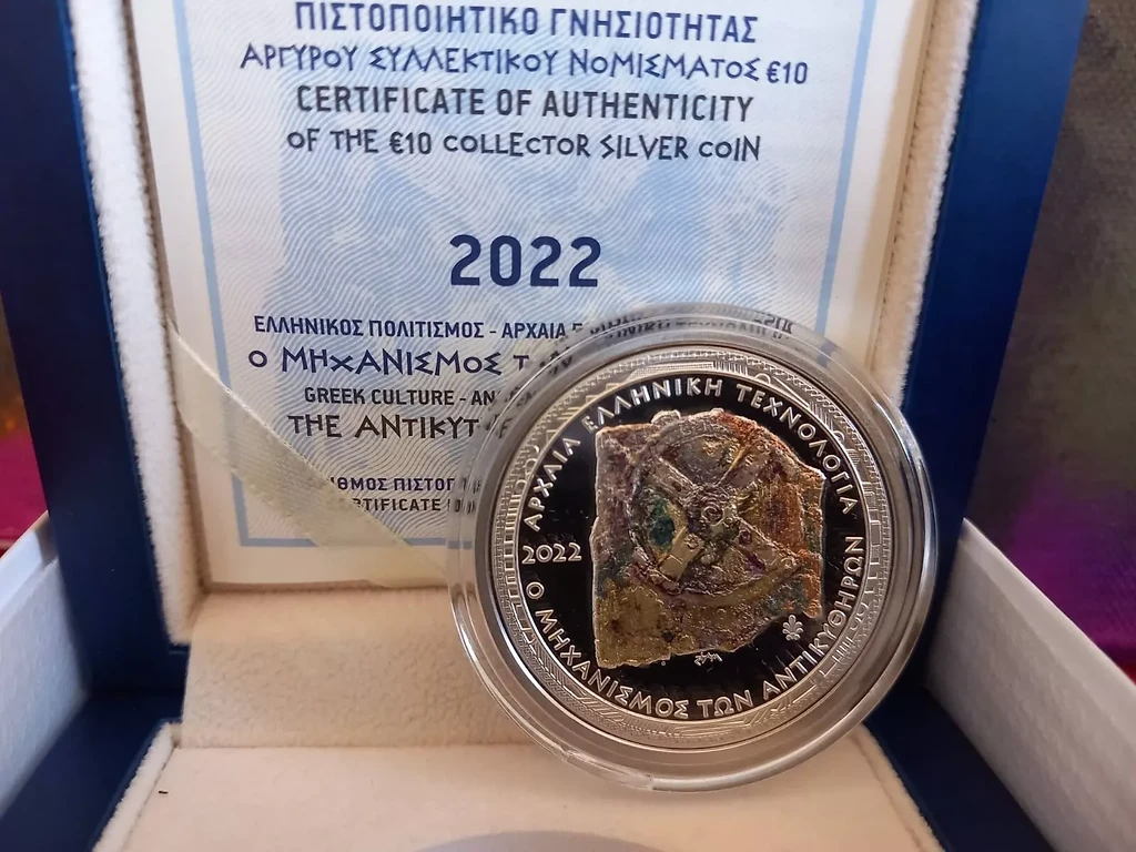 Greece €10 Greece, Ancient Technology, complete series, 10 euro Silver coins, Proof !