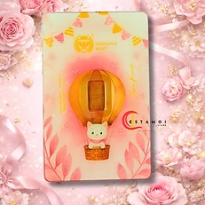 Germania Mint 2026 Germania Mint, 2026, Gold Bar, 1G, 999.9 Gold, Congratulations: Baby Girl!