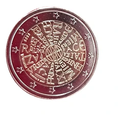 Portugal 2023 €2 Portugal, 2023, 2 euro,UNC coin, Peace Among Nations bimetallic