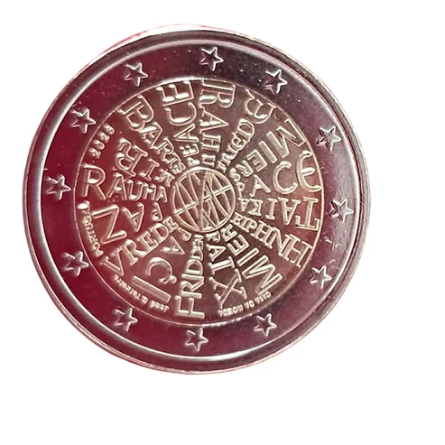 Portugal 2023 €2 Portugal, 2023, 2 euro,UNC coin, Peace Among Nations bimetallic