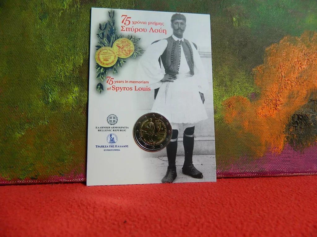 Greece Not Applicable €2 Greece, 2014-2016, Set , 6 different Coincard, 2 euro commemorative coins bimetallic