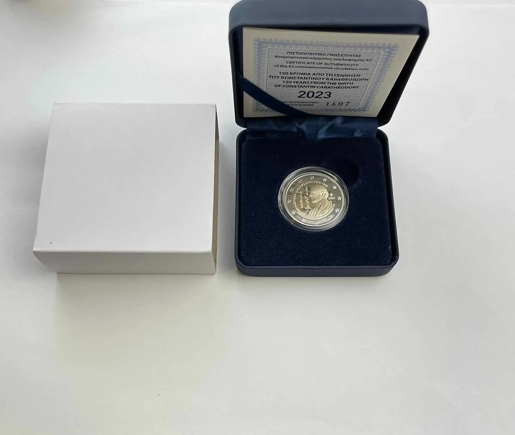 Greece 2023 €2 Greece, 2023, Constantin, 2 euro coin Proof , just 1500 pieces ! bimetallic