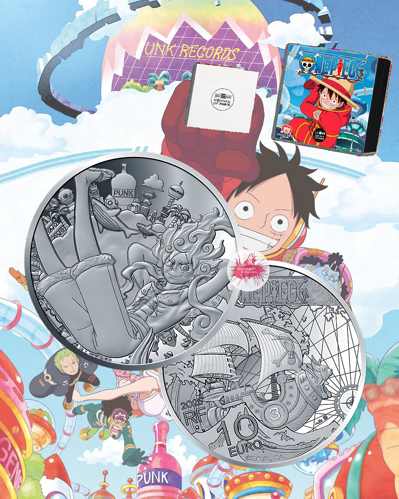 France 2025 €10 France, 2025, 10 euro, Silver Proof Coin ,One Piece!