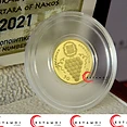 Greece 2021 €50 Greece, 2021, 50 Euro, Gold Coin, the Gate (Portara) of Naxos,  Proof