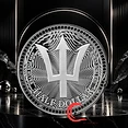 Barbados 2025 Half Dollar Barbados, 2025, Silver Bullion Coin, Ag 999, 1 oz, BU Trident