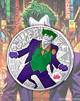 France 2025 €10 France, 2025, 10 euro, Silver Coin , DC: The Joker !