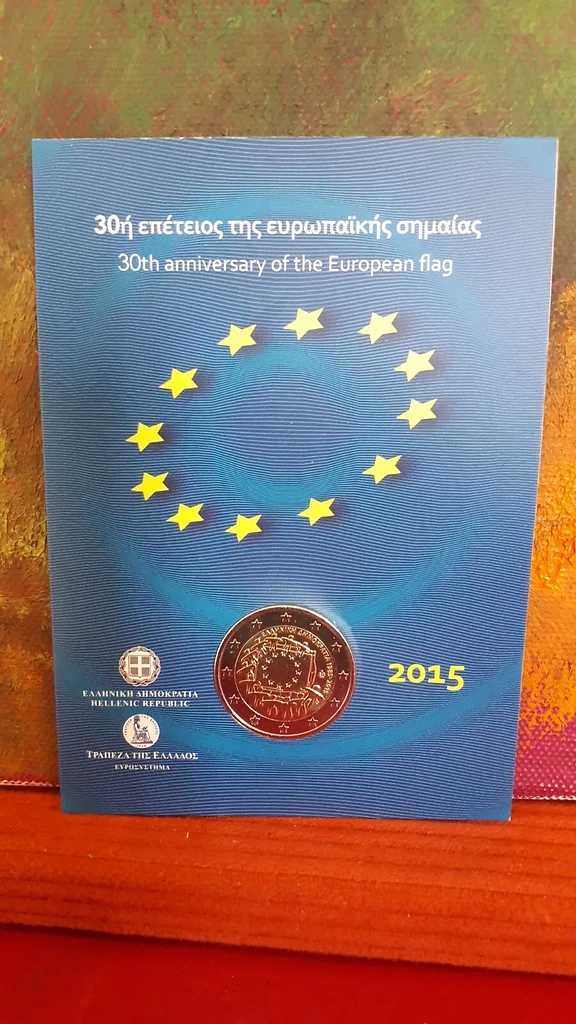 Greece Not Applicable €2 Greece, 2014-2016, Set , 6 different Coincard, 2 euro commemorative coins bimetallic