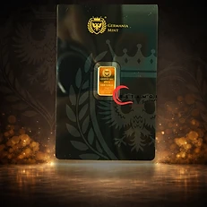 Germania Mint Germania Mint, Gold Bar, 1G, 999.9 Gold, Timeless Edition