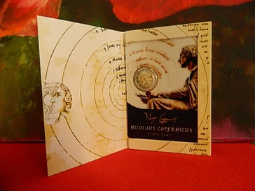 Malta 2023 €2 Malta, 2023, Nicolaus Copernicus, 2 euro coin in Coincard bimetallic