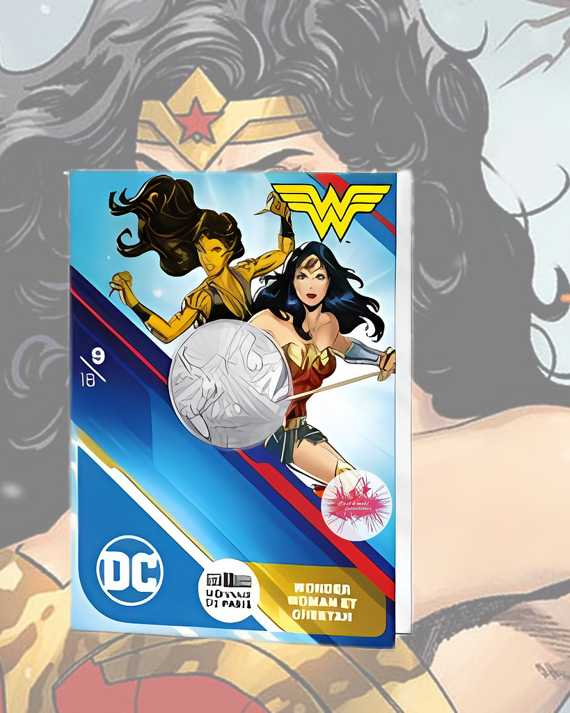 France 2025 €10 France, 2025, 10 euro, Silver Coin , DC: Wonder Woman & Cheetah !
