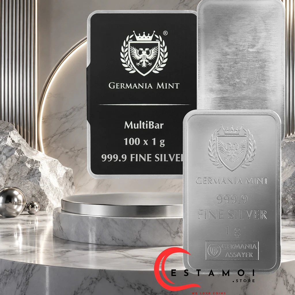 Poland Germania Mint Silver MultiBar 100 x 1 g