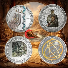 Greece €10 Greece, Ancient Technology, complete series, 10 euro Silver coins, Proof !